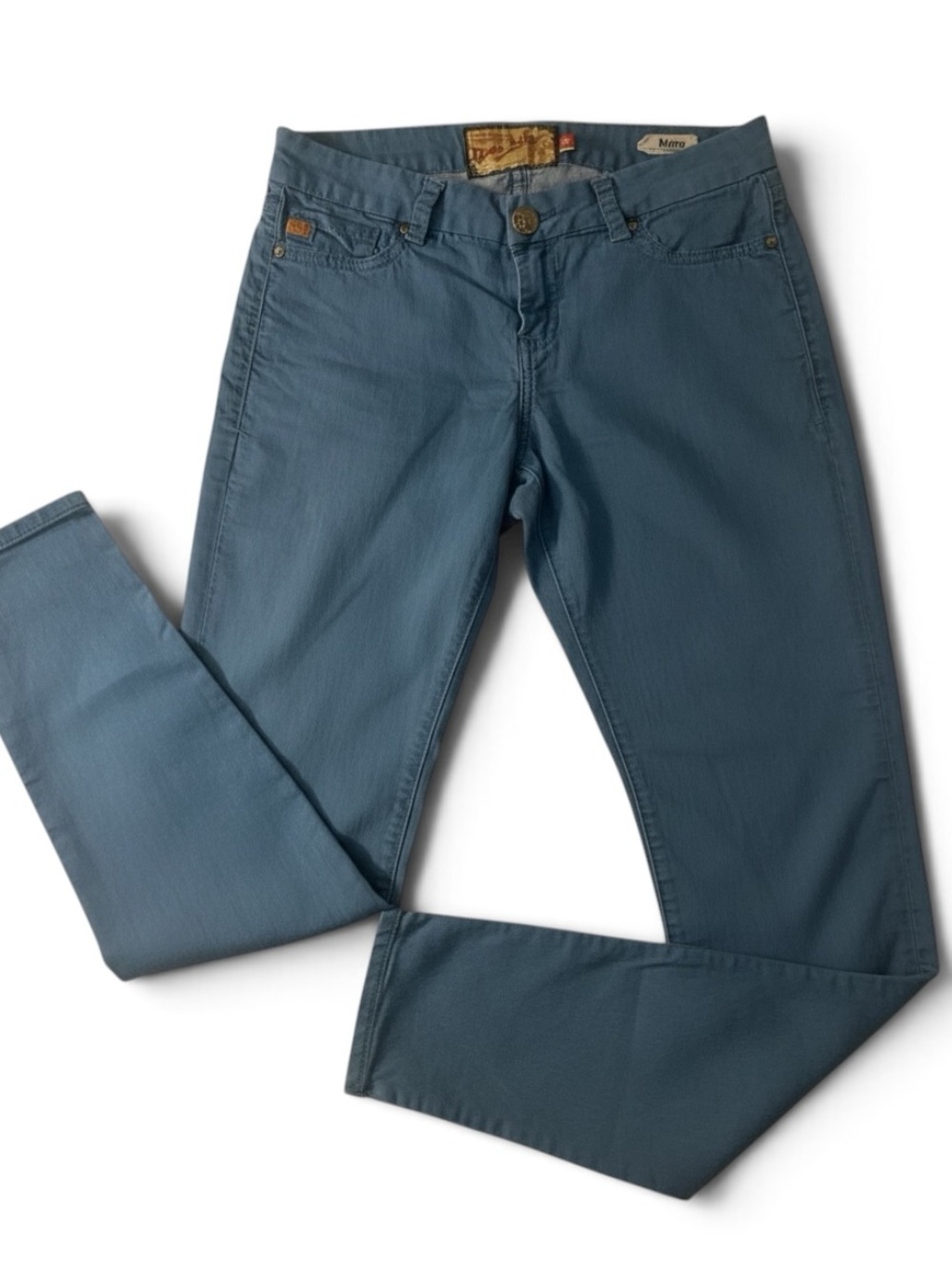 Dear John Metro Jeggings Blue Pants SZ 28
